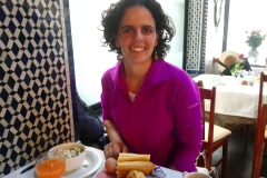 Desayuno en el hotel