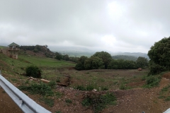 Vista panorámica en un lto de la pedaleada