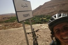 Últimos kilómetros de pedaleo en Marruecos