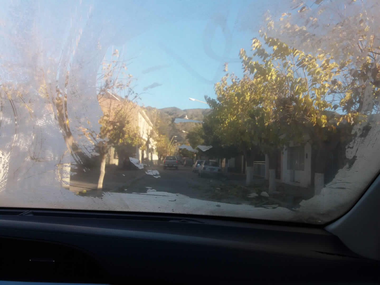 Arrancamos la mañana con heladas
