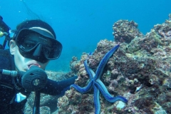 Buceando en isla Floreana, Ecuador