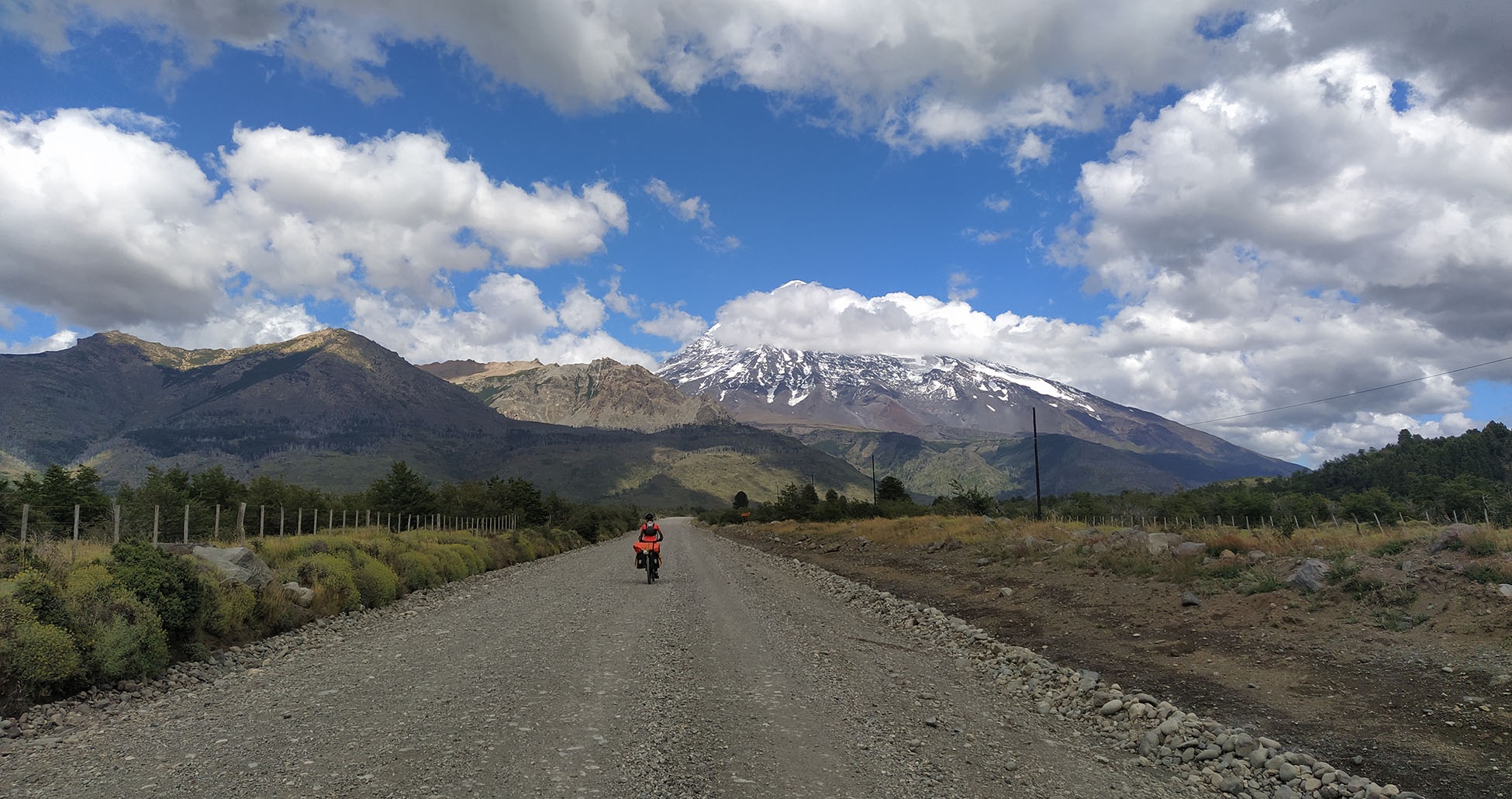 Doble cruce de los Andes en bicicleta